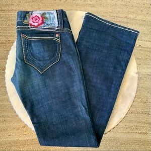 Blue Tattoo Jeans, Big Stitch, Wide Seam, Sz 31